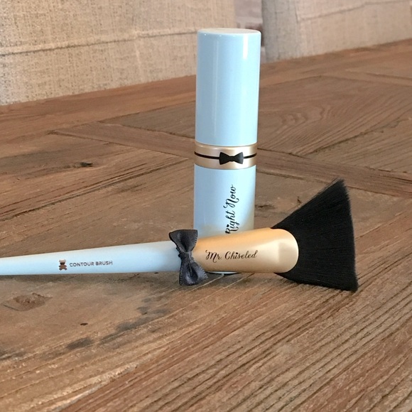 Too Faced Mr. Right Now and Mr. Chiseled Makeup Brush Set - Picture 2 of 6